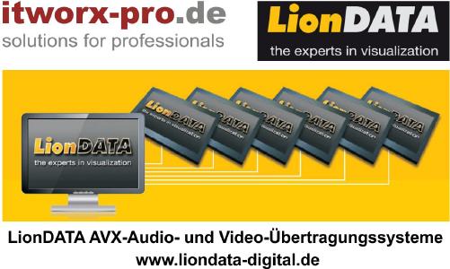 LionDATA AVX-Audio-Video-Verteilungssysteme