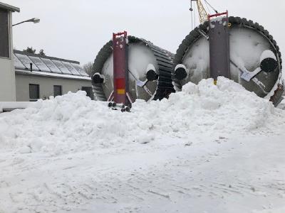 Winter Impressionen aus dem Dehoust Werk in Nienburg
