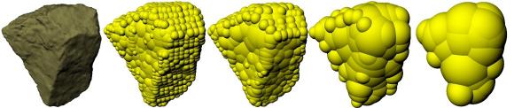 Mit dem Sphere Fitting Tool von EDEM ist das Erstellen von komplexen Formen nun ein automatisierter Prozess