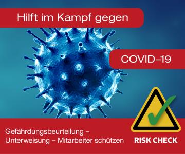 RISK CHECK vs. Corona
Quelle: HUSS-MEDIEN
