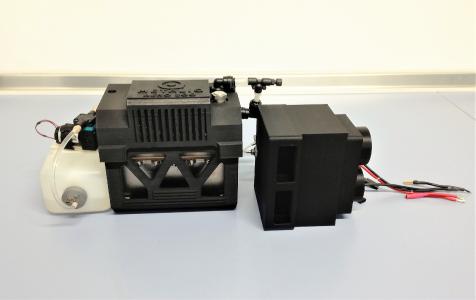 Erträge der Forschung: Der neueste Ansatz zur Energieerzeugung basiert auf der chemischen Reaktion von Natrium und Wasser. Das innovative Metaliq-Verfahren liefert kontinuierlich beliebige Mengen an Wasserstoff, der direkt zur Energiegewinnung genutzt wird. Die komplizierte und gefährliche Lagerung des entzündlichen Gases Wasserstoff entfällt somit komplett! Foto: Metaliq GmbH, Dresden; www.metaliq.de