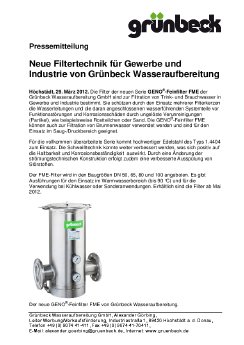 Neue Filtertechnik für Gewerbe und Industrie von Grünbeck.pdf