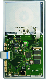 LNT Automation has developed a special process that enables soldering the electronic components that do the capacitive detection of touch on the back of the glass panel.