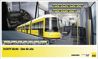 Pünktlich zur InnoTrans präsentieren die Berliner Verkehrsbetriebe am 19. September ihr neues Straßenbahnfahrzeug vom Typ FLEXITY. Mit dabei ist die ASSA ABLOY Sicherheitstechnik GmbH, die für das Schließsystem der Bahn verantwortlich zeichnet
