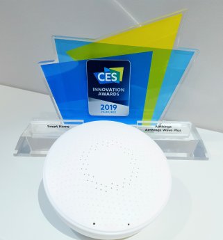 Airthings Wave Plus_CES Innovation Awards Honoree 2019.jpg
