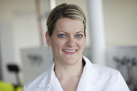 Mariana Schubert, Head of the Test Centre for Personal Protection Equipment at the Hohenstein Institute