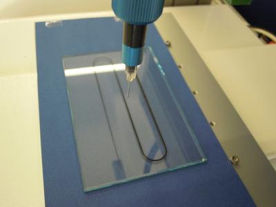 Volume flow from 500 to 10 µl/min