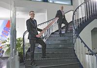 Die Doppelspitze von Hymer-Leichtmetallbau: Geschäftsführer Gerald Schock (links) und Jörg Nagel (rechts)