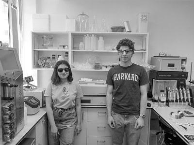 Students of the Imperial College London BIOMOD team with their CLARIOstar microplate reader
