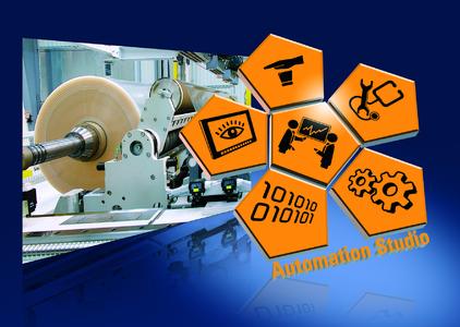 Caption: Users profit from high-precision, robust control of winding processes with this new software library from B&R