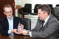 v.l. Anton Kathrein und  Andreas Stumptner