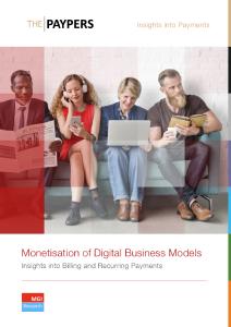 The Paypers Report: Monetisation of Digital Business Models 2019