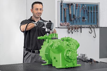 Green Point UK features special testing systems which allow BITZER to precisely analyze compressor efficiency