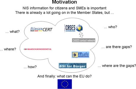 NIS information for citizens and SMEs is important. There is already a lot going on in the Member States, but...