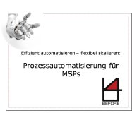 4 Managed Service Provider