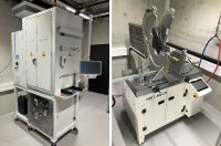 Die neueste Erweiterung der SKZ-Ausstattung: die Laserschweißanlage EVO1800 (links) und die HWT 400 CS (rechts). (Foto: SKZ)