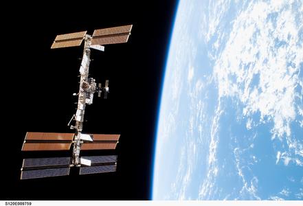 Die internationale Raumstation ISS. (Bildquelle: DLR)