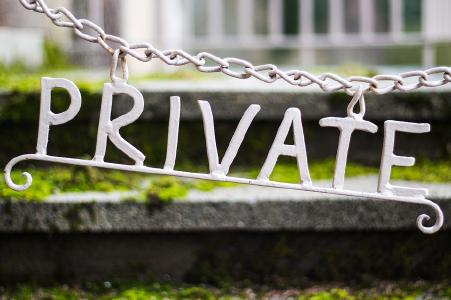 Private Daten sollten privat bleiben...