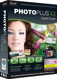 Bildbearbeitung auf Profi-Level: PhotoPlus X3 (Packshot 3D_Front_Links_300dpi_rgb)
