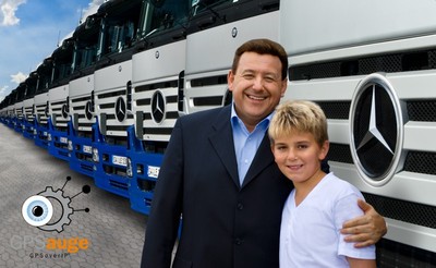 Der Spediteur Christian Löb - Gewinner des „ECO Performance Award 2010" - verwaltet seine moderne LKW-Flotte mit dem GPSauge™ und nutzt die gesamte Bandbreite der Möglichkeiten, angefangen von der PUSH-Ortung über das Auftragsmanagement bis hin zur Übertragung von Daten aus der FMS-Schnittstelle sowie dem Digitalen Tachografen.