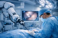Wenn Präzision zählt: Eine stabile Embedded-Plattform bildet die Grundlage für zuverlässige robotische Assistenz im OP.