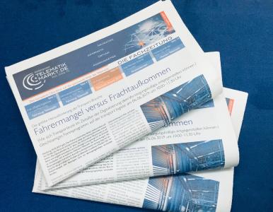 Die neue Printausgabe der Fachzeitung Telematik-Markt.de ist erschienen