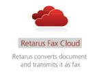 "Mit Retarus Faxolution for SAP Business ByDesign werden Geschäftsbelege direkt und sicher über die Retarus Fax-Cloud versendet / Quelle: Retarus