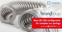 brandgroup bridges the gap between its innovative springs and customers with new 3D CAD configurator