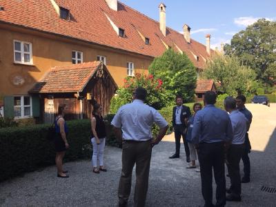 Ein gemeinsamer Besuch in Augsburg‘s Fuggerei rundete das Programm der US-Delegation auch kulturell ab