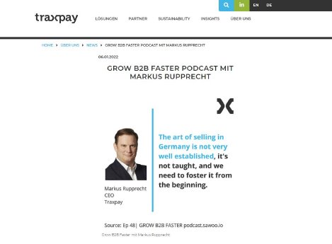 Website Podcast News Sawoo mit Markus Rupprecht Grow B2B Faster.JPG