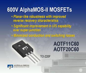 Robust 600V AlphaMOS-II MOSFET Family