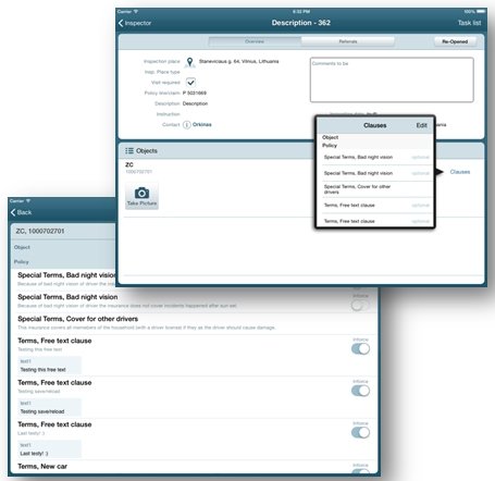 TIA Mobile Inspector - Clause management.jpg