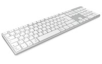 KeySonic KSK-8022BT Aluminium Bluetooth® Full-Size Keyboard