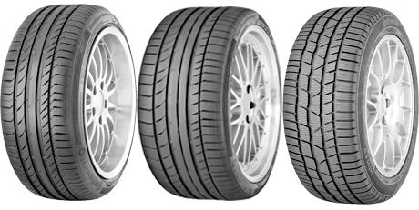 ContiSportContact 5, ContiSportContact 5 P, ContiWinterContact TS 830 P