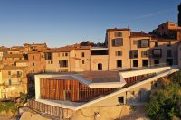 Palazzo senza Tempo, Peccioli, Italien.
Isoliergläser: Pilkington Optiphon™ Therm S1A OW - Pilkington Optilam™ OW.
Fotorechte: © Andrea Testi Palazzo senza Tempo, Peccioli, Italien.
Isoliergläser: Pilkington Optiphon™ Therm S1A OW - Pilkington Optilam™ OW.
Fotorechte: © Andrea Testi