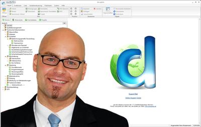 Technische Dokumentationen optimieren mit docuglobe: Thorbjörn Ringkamp, Vertriebsbeauftragter und Key-Account bei der gds AG