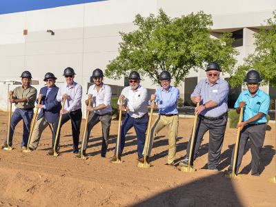 Laser Components Detector Group Groundbreaking
