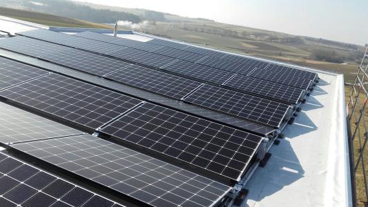 Solaranlage Industrie