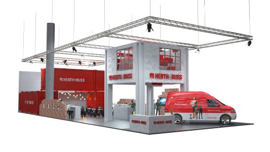 Bild Standkonzept Herth+Buss Automechanika 2018