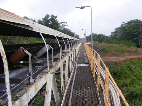 Belt conveyor at Tanjung Enim Coal Mine.jpg