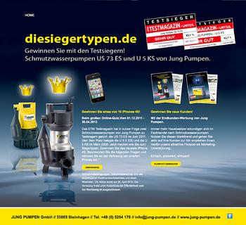 Jung Pumpen macht Siegertypen