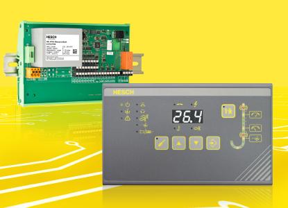 Das neue modulare Konzept der bewährten Magnetventilsteuerung HE 5712 von HESCH ermöglicht Anwendern die flexible Installation und optimale Handhabung der Bedieneinheit.