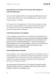 Pressemitteilung zur InnoTrans 2026 von EAO