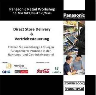 Panasonic veranstaltet Retail Branchen-Workshop "Optimierte Direct Store Delivery & Vertriebssteuerung"