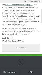 WhatsApp FAQ Hinweis zur Datenweitergabe an Facebook-Unternehmensgruppe.png