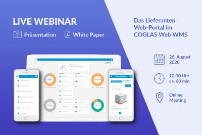 COGLAS Webinar - Das COGLAS Partnerportal in der Cloud