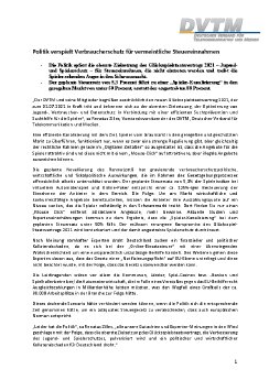 DVTM Pressemitteilung zur Steuernovelle_Politik verspielt Verbraucherschutz für vermeintliche St.pdf