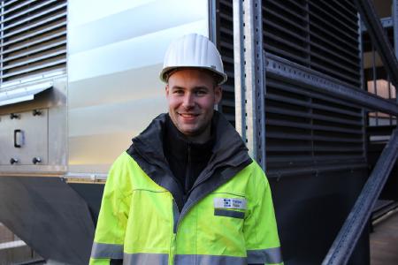 Projektleiter Dennis Binder von HanseWerk Natur