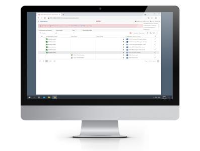 G/On 7.0.1 Administration im Browser