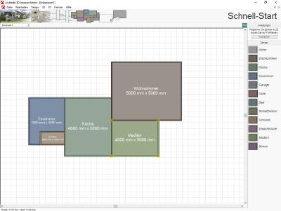 Ideal für die Planung von Inneneinrichtung und Garten: Architekt 3D x9